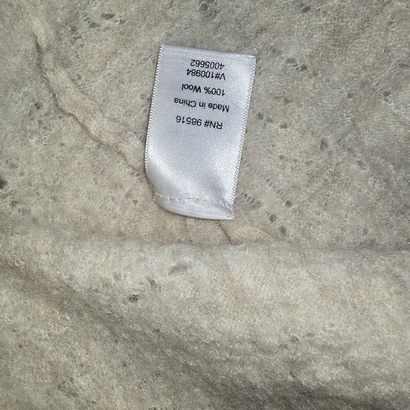 Coldwater Creek Cream Knit Cardigan - Picture 8 of 9